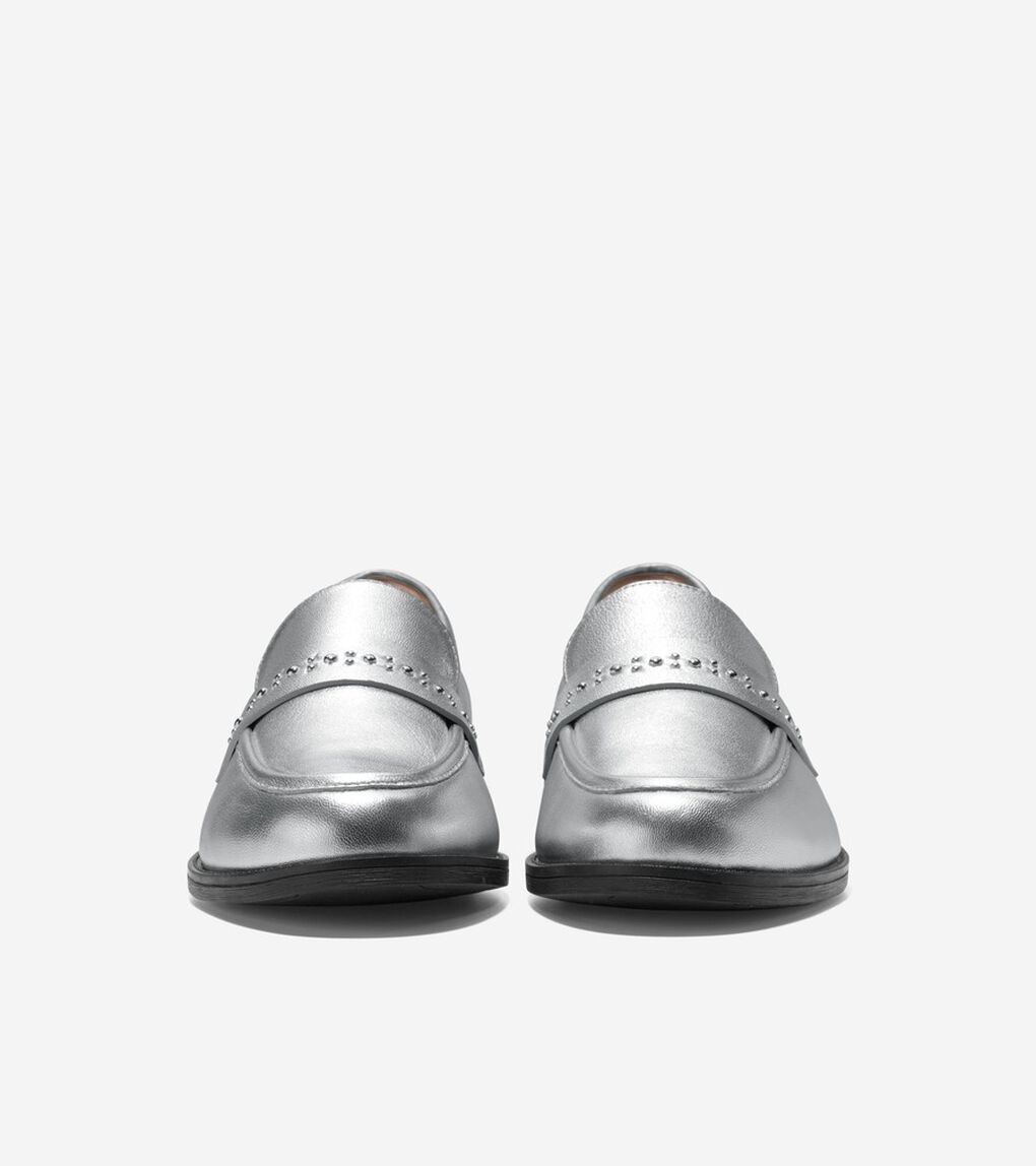 スタッシ エンブリッシュド ローファー womens.