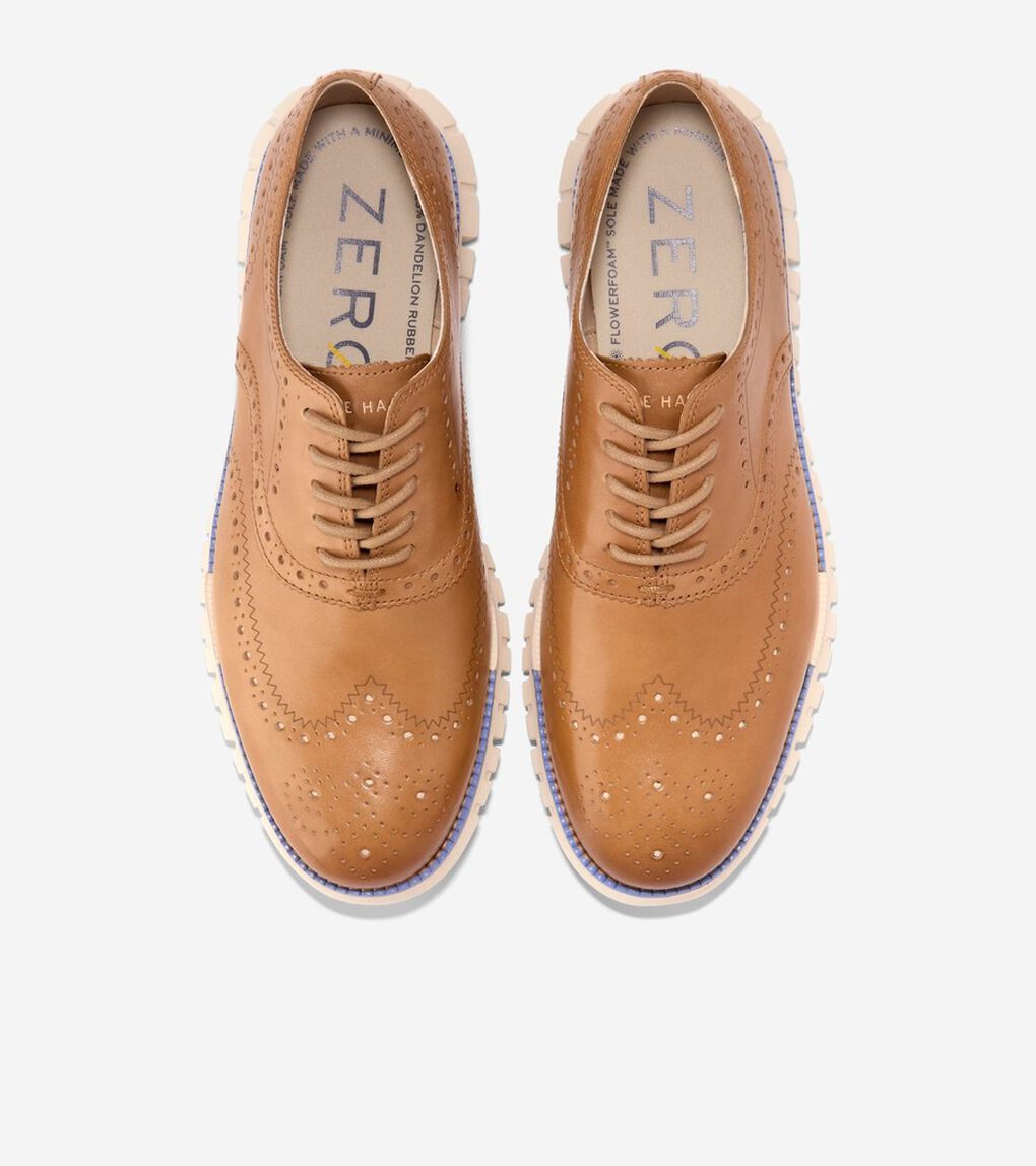 ゼログランド リマスタード ウィングチップ オックスフォード mens.