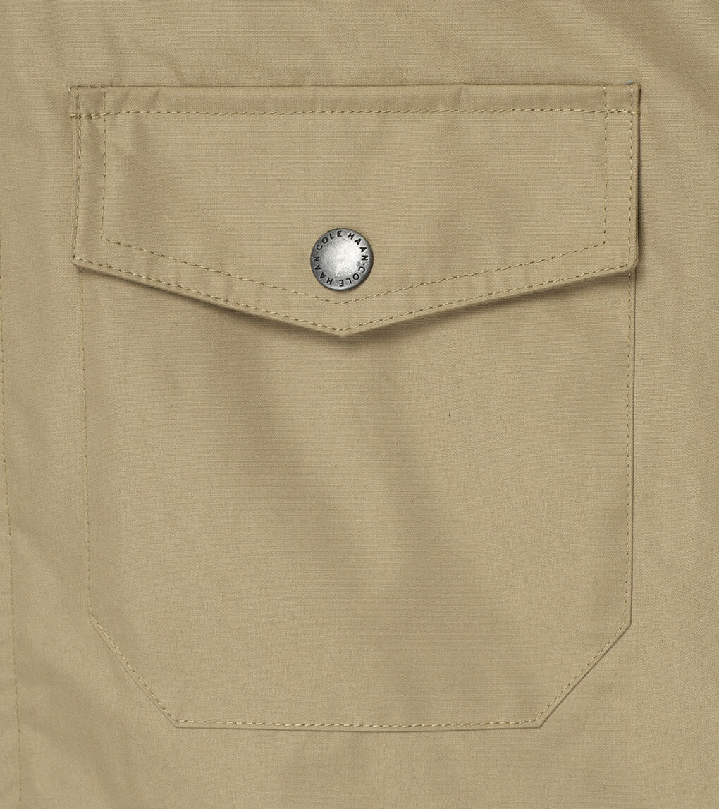 コットン トラッカー ジャケット mens.