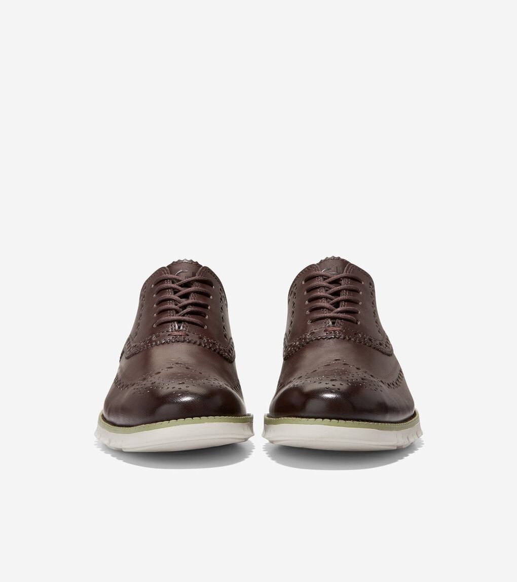 ゼログランド ウィングチップ オックスフォード mens.