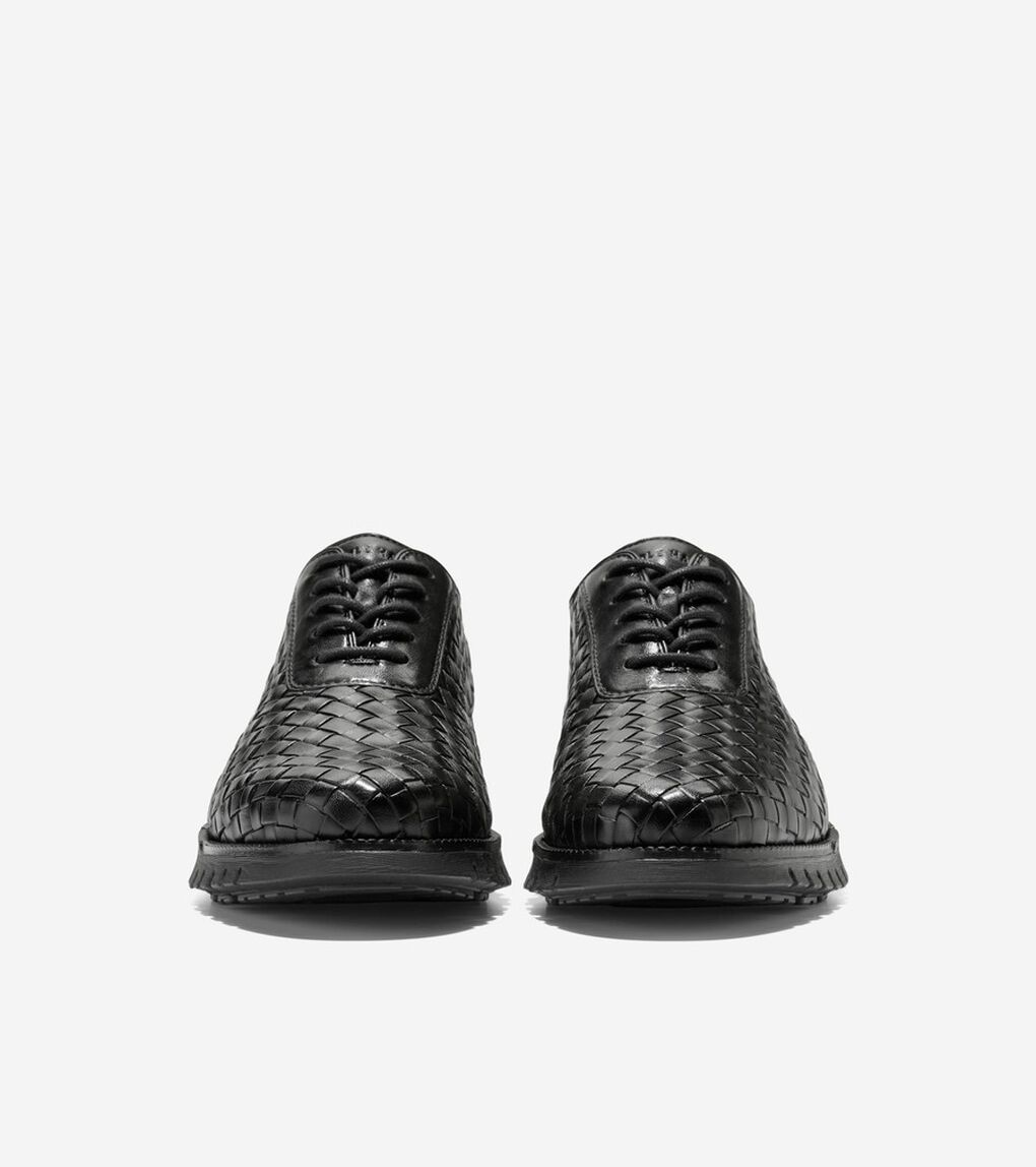 ゼログランド リマスタード ウーヴン オックスフォード mens