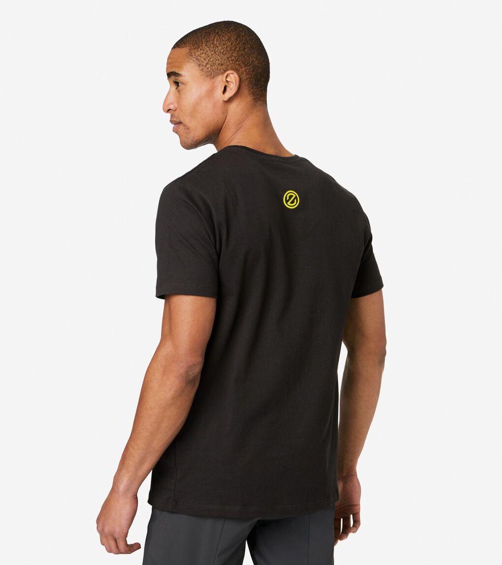 ゼログランド メンズ エッセンシャル Tシャツ mens.