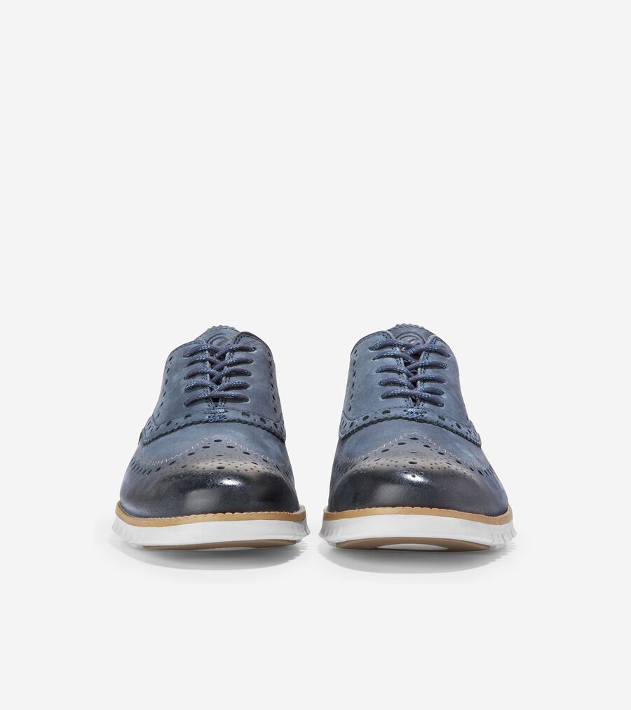ゼログランド ウィングチップ オックスフォード mens 0.0 | COLE_HAAN
