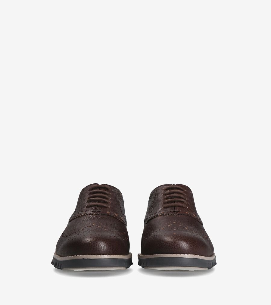 【再値下げ】COLE HAAN コールハーン ゼログランド　C14493 ゼログランド WFA プレーントゥオックスフォード mens. 0.0