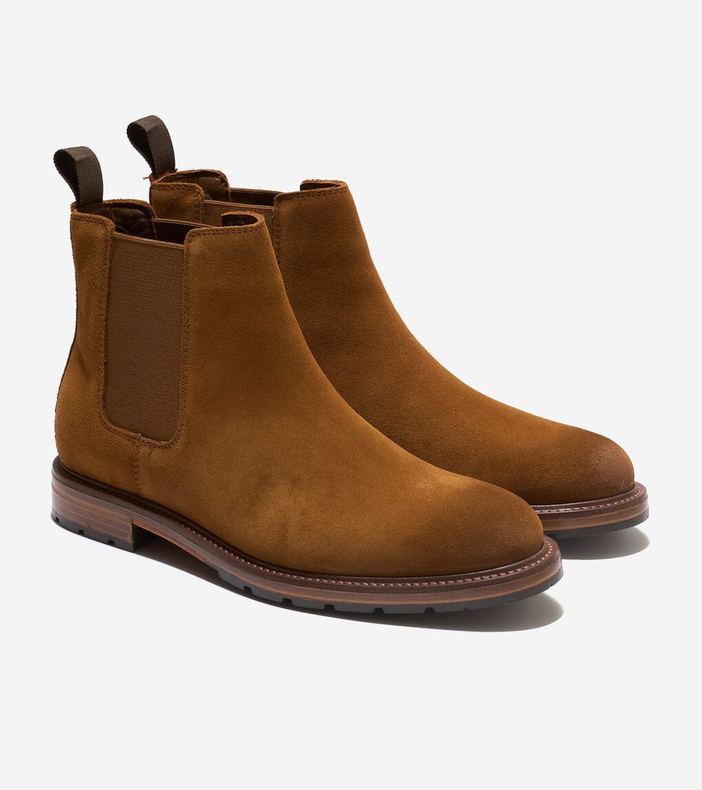 ラウンドヒル グランド チェルシーブーツ mens