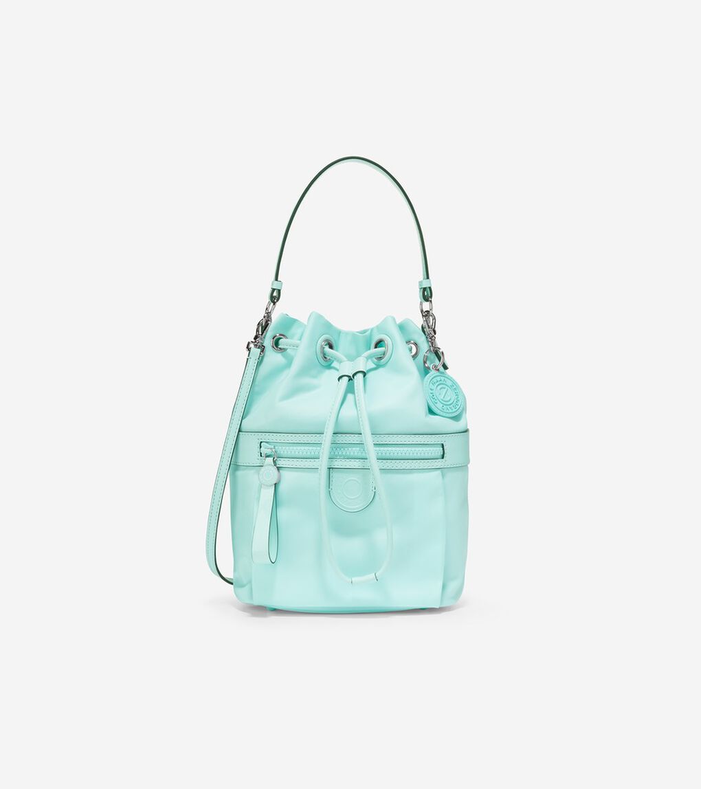 ナイロン ドローストリング クロスボディ womens.