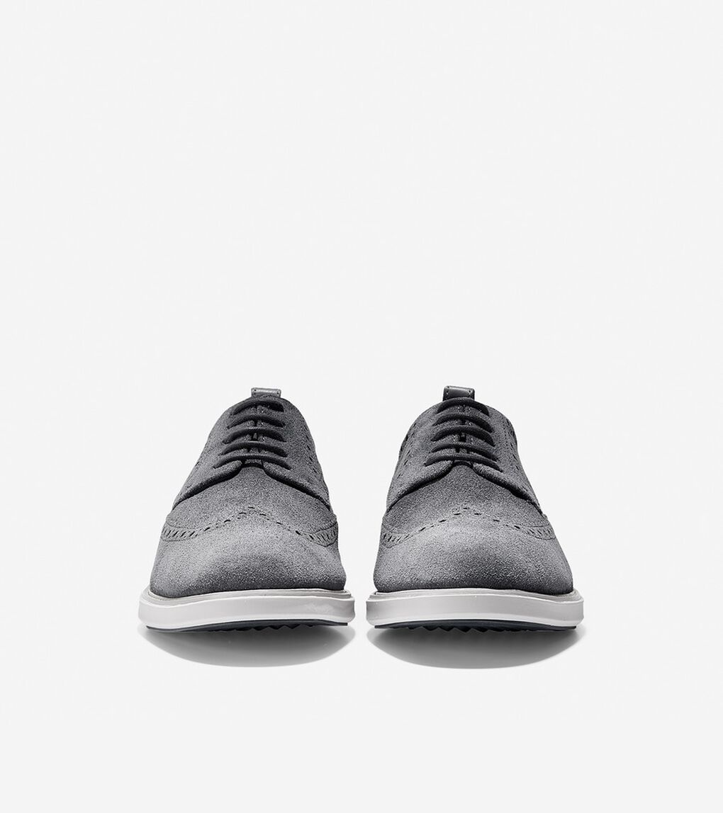 グランドエボリューション ショートウィング オックスフォード mens.