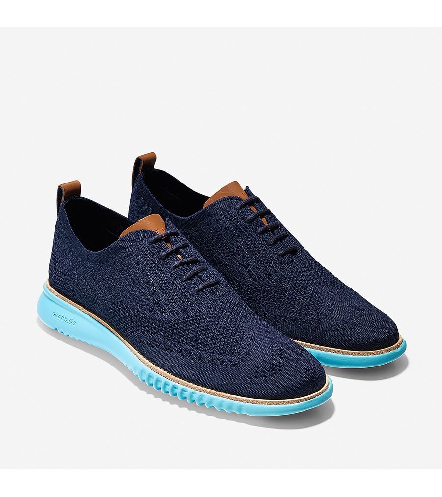 2.ゼログランド スティッチライト オックスフォード mens. 0.0 | COLE_HAAN