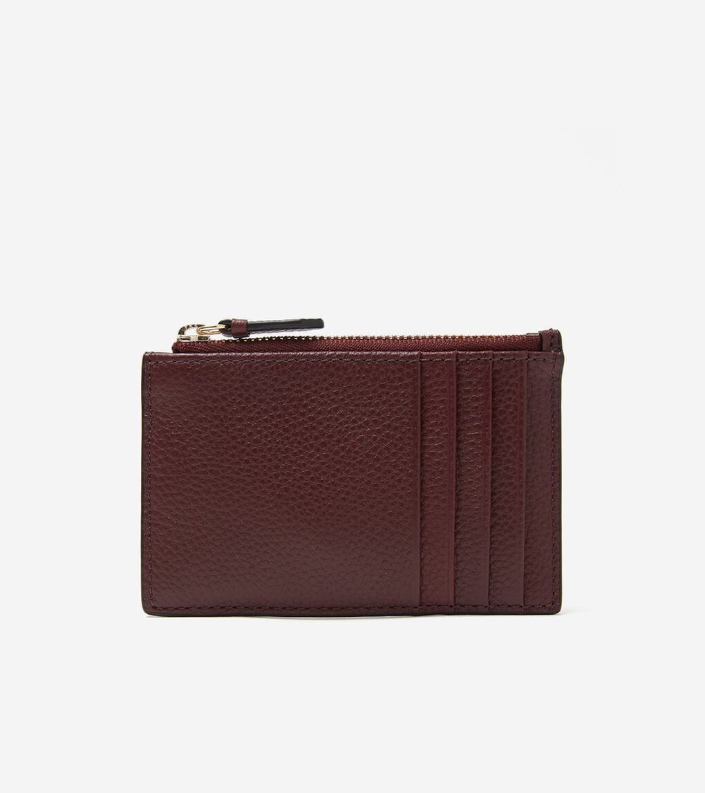 カード ケース W/ ジップ womens.