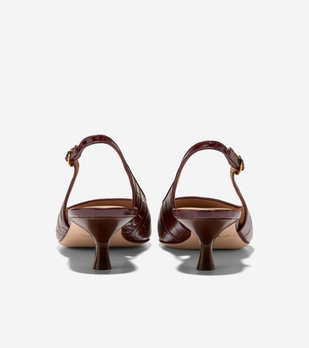 タイラ キティンヒール スリング パンプ womens.
