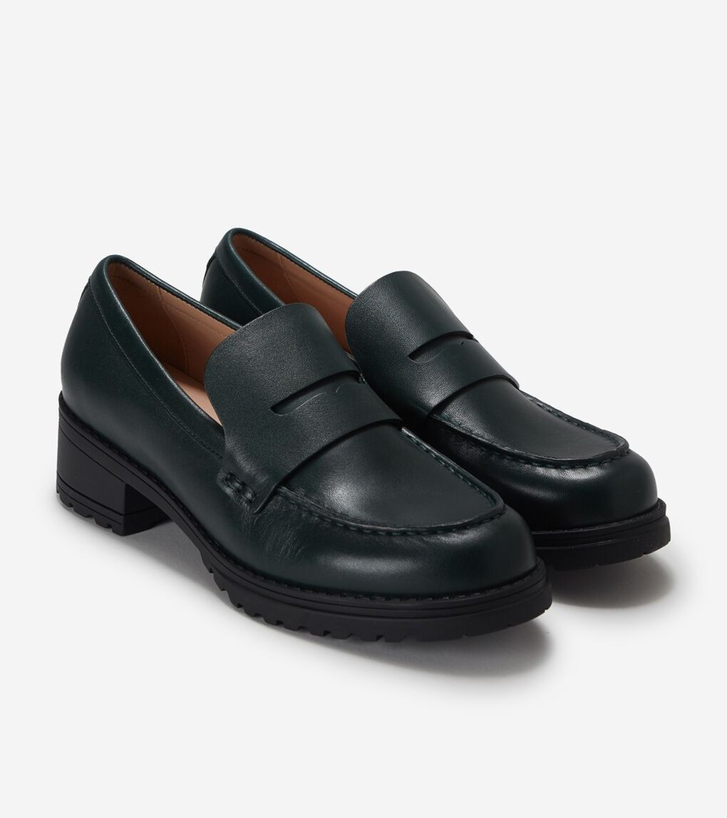 カメア ラグ スリッポン ローファー womens.