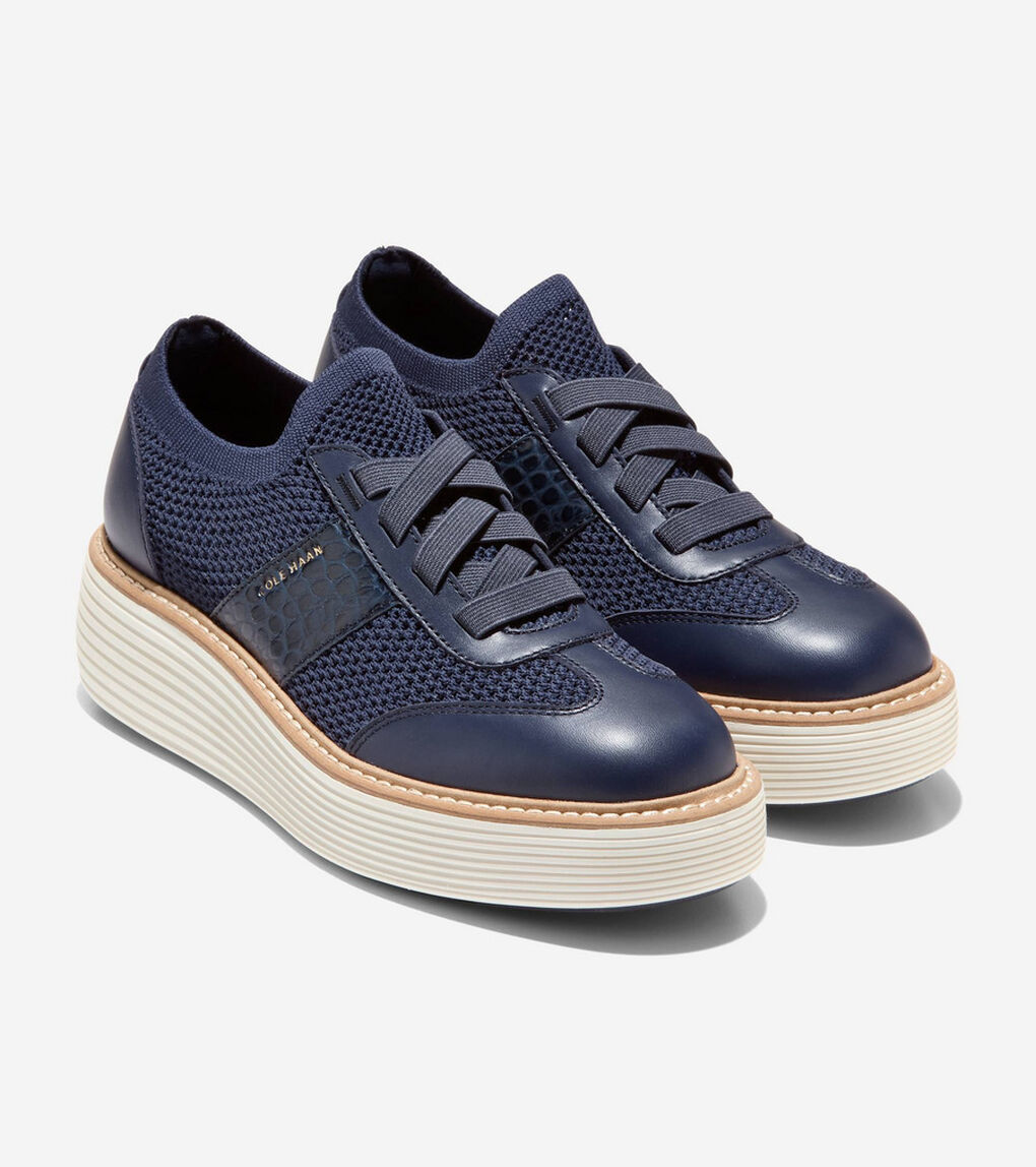 オリジナルグランド マックス スティッチライト プラットフォーム スニーカー womens