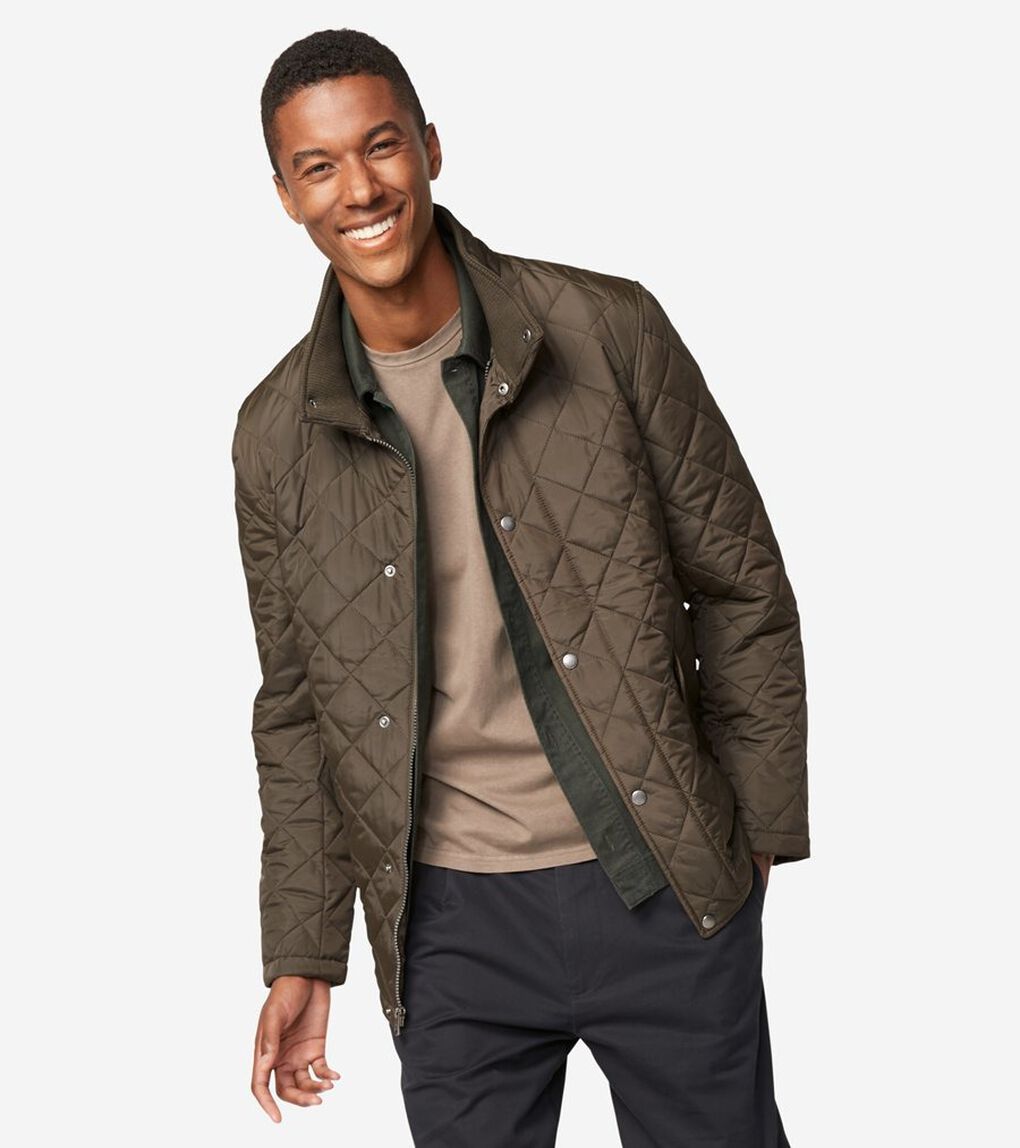 キルテッド バーン ジャケット mens.