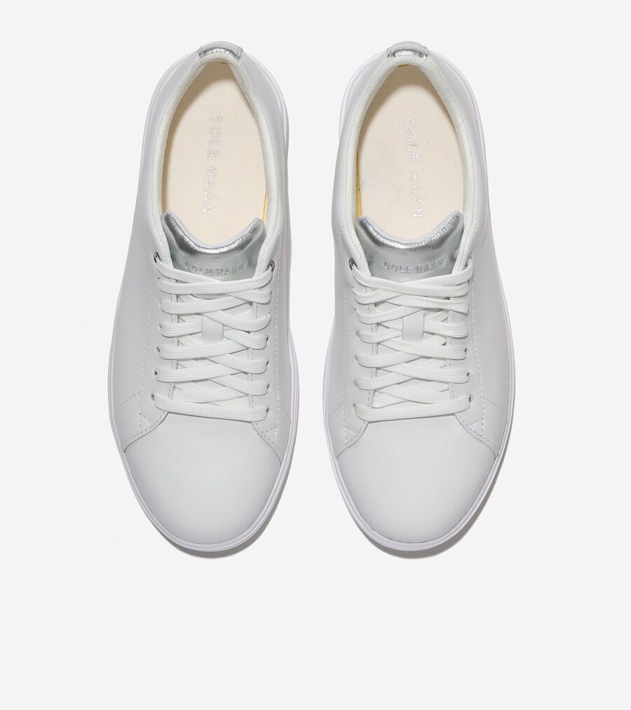 COLE HAAN グランド クロスコート デイリー スニーカー シルバー コール ハーン COLE HAAN グランドクロスコート スニーカー