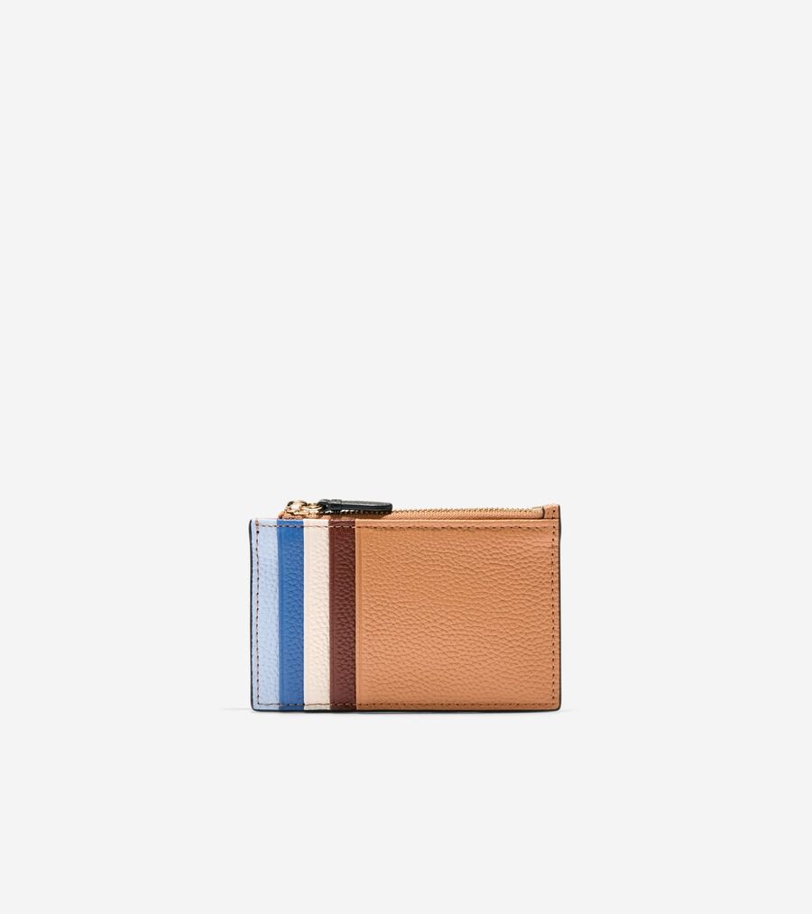 コールハーン Colehaan カード ケース 呑気 W/ ジップ womens