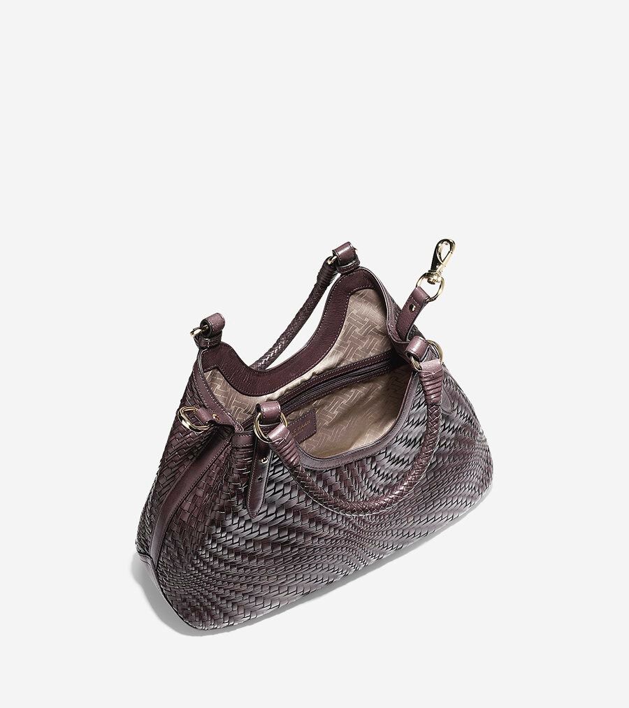 新品値下げCOLEHAAN ジェネヴィーヴミニトライアングルトートグリーン