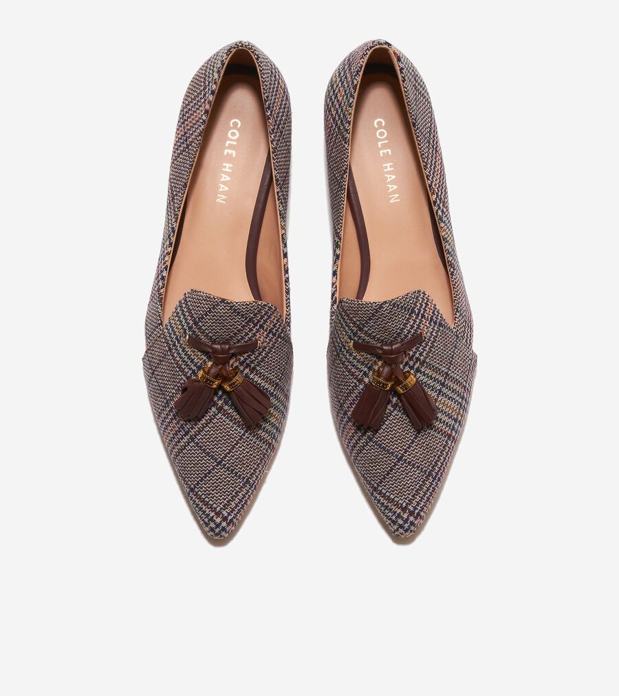 スケールモデル 新作 フラット タッセル ヴァーニャ womens. COLE_HAAN | 25000 靴