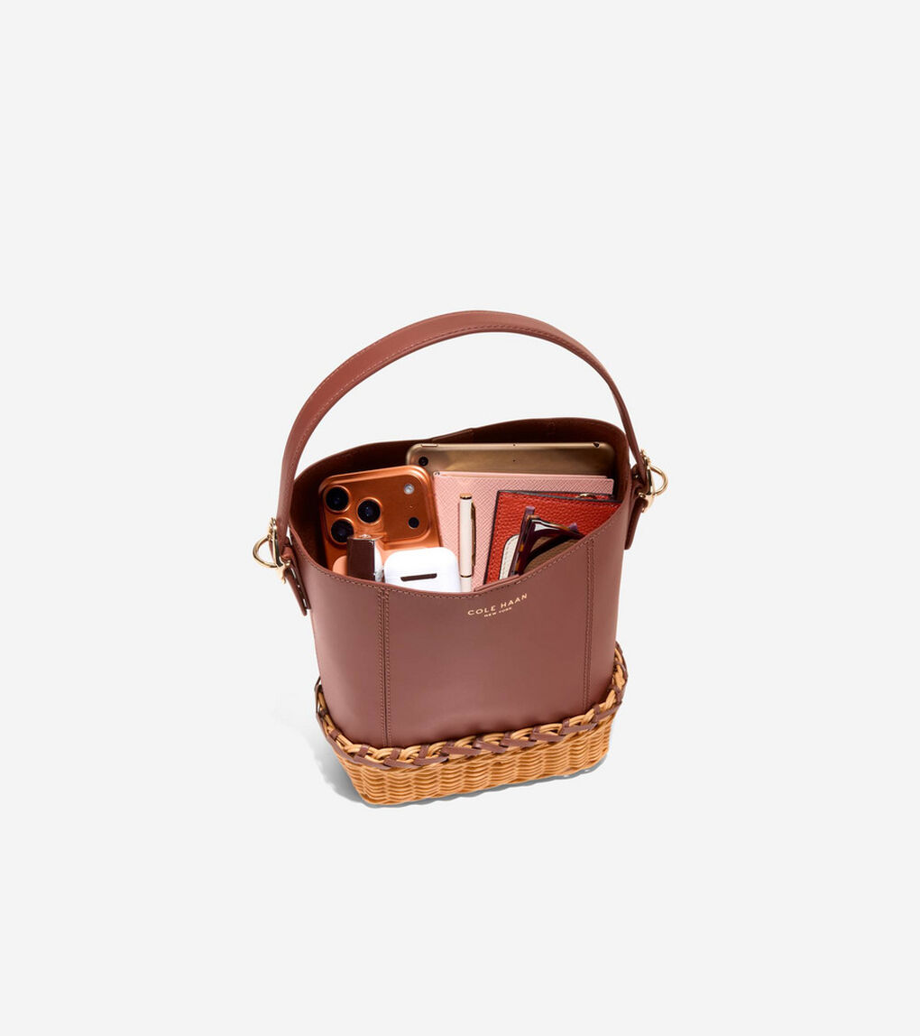 アレキサンドリア スモール バケット バッグ womens