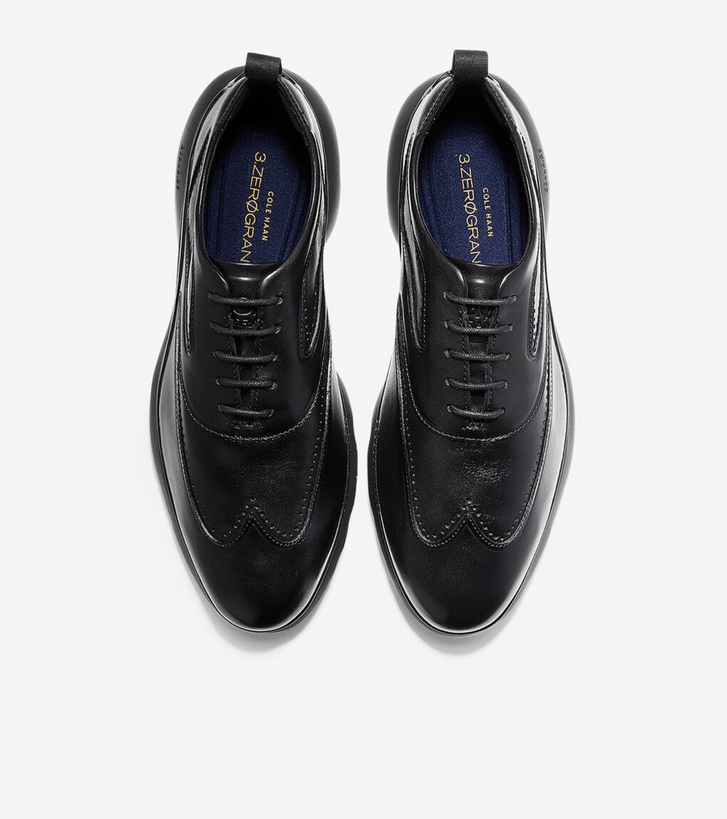 3.ゼログランド ウィング オックスフォード mens. 0.0 | COLE_HAAN