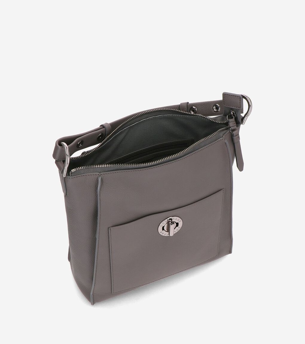 スモール ターンロック ショルダー バッグ womens.