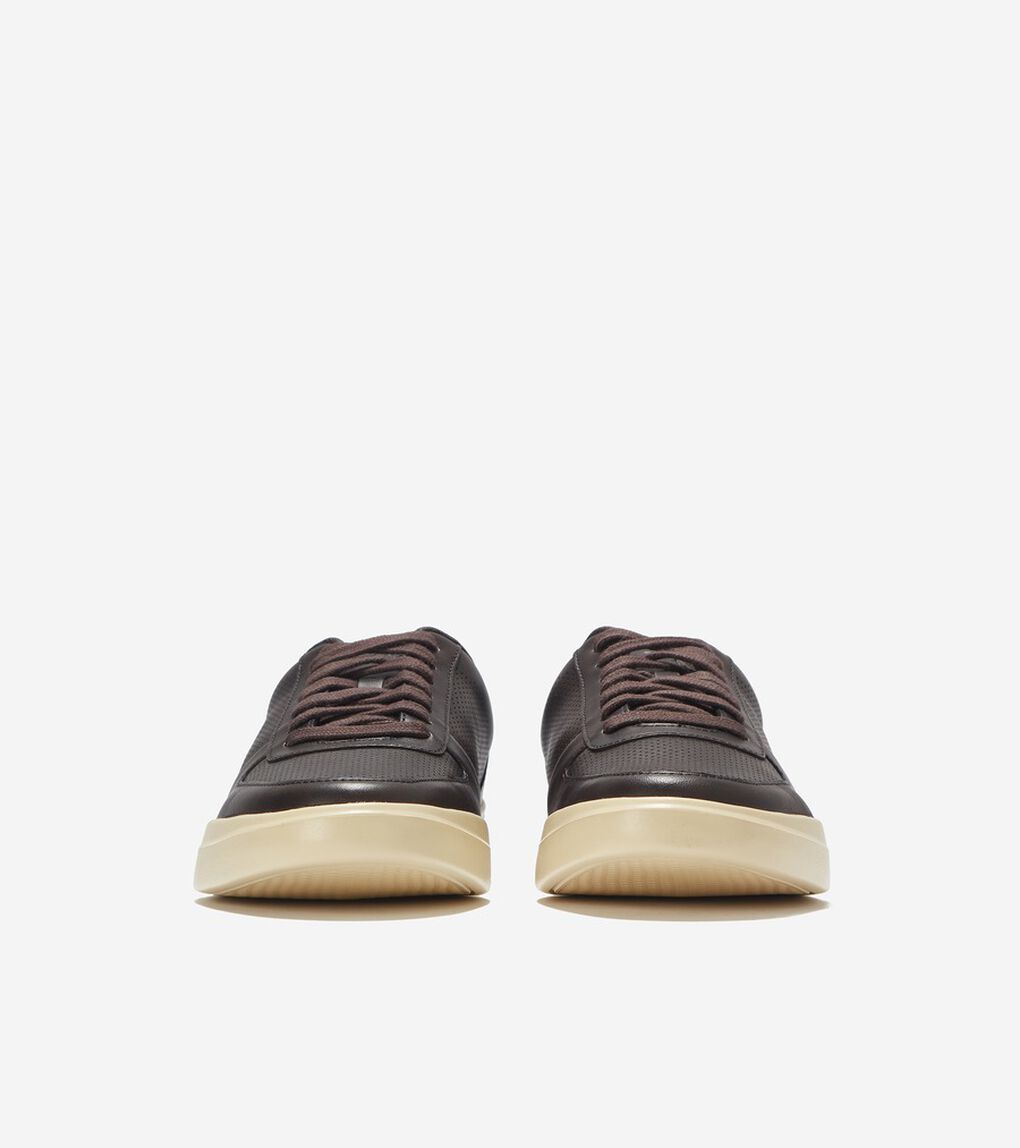 グランド クロスコート モダン パーフォレーション スニーカー mens.