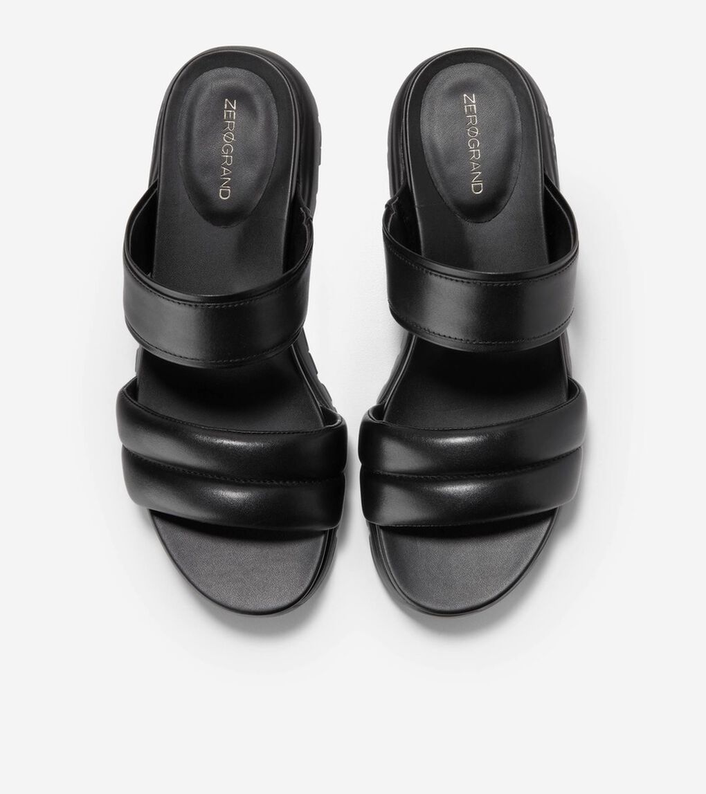 ゼログランド ダブルバンド スライド サンダル womens.