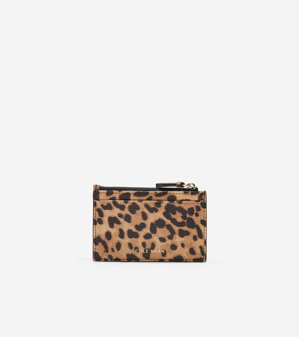 カード ケース ジップ付き womens.