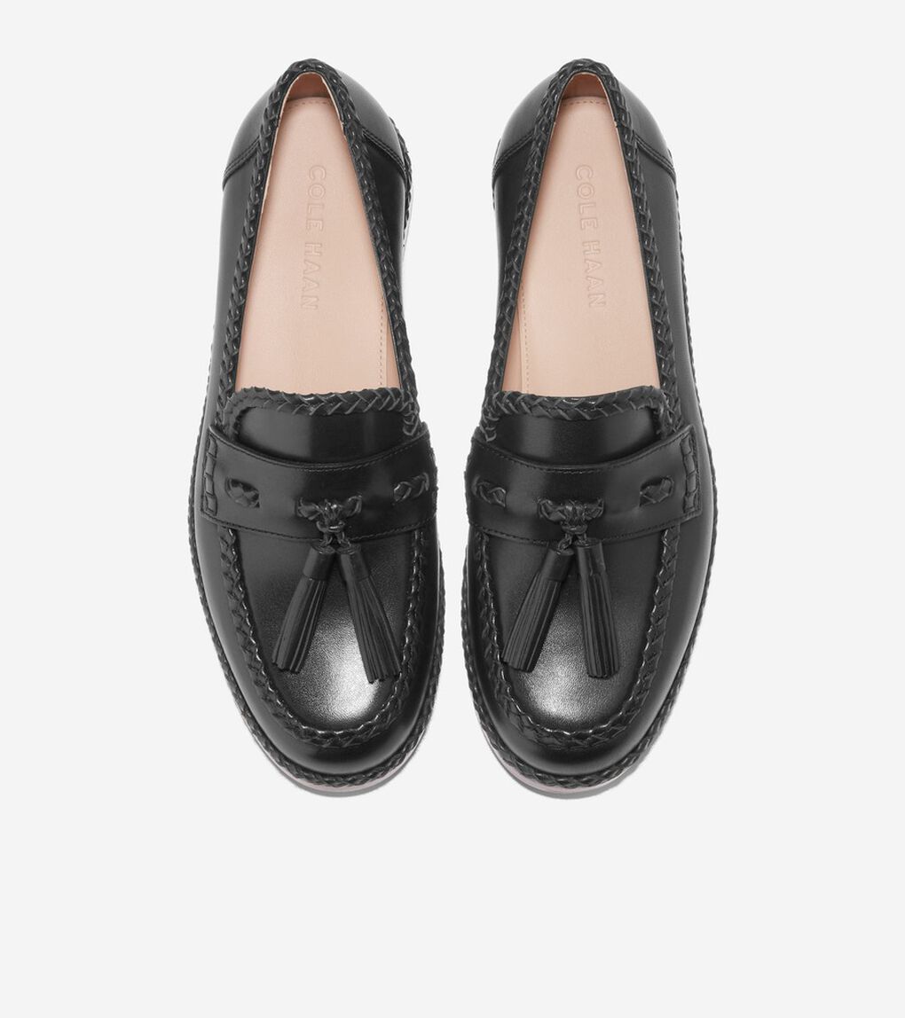 シャノン タッセル ローファー womens.