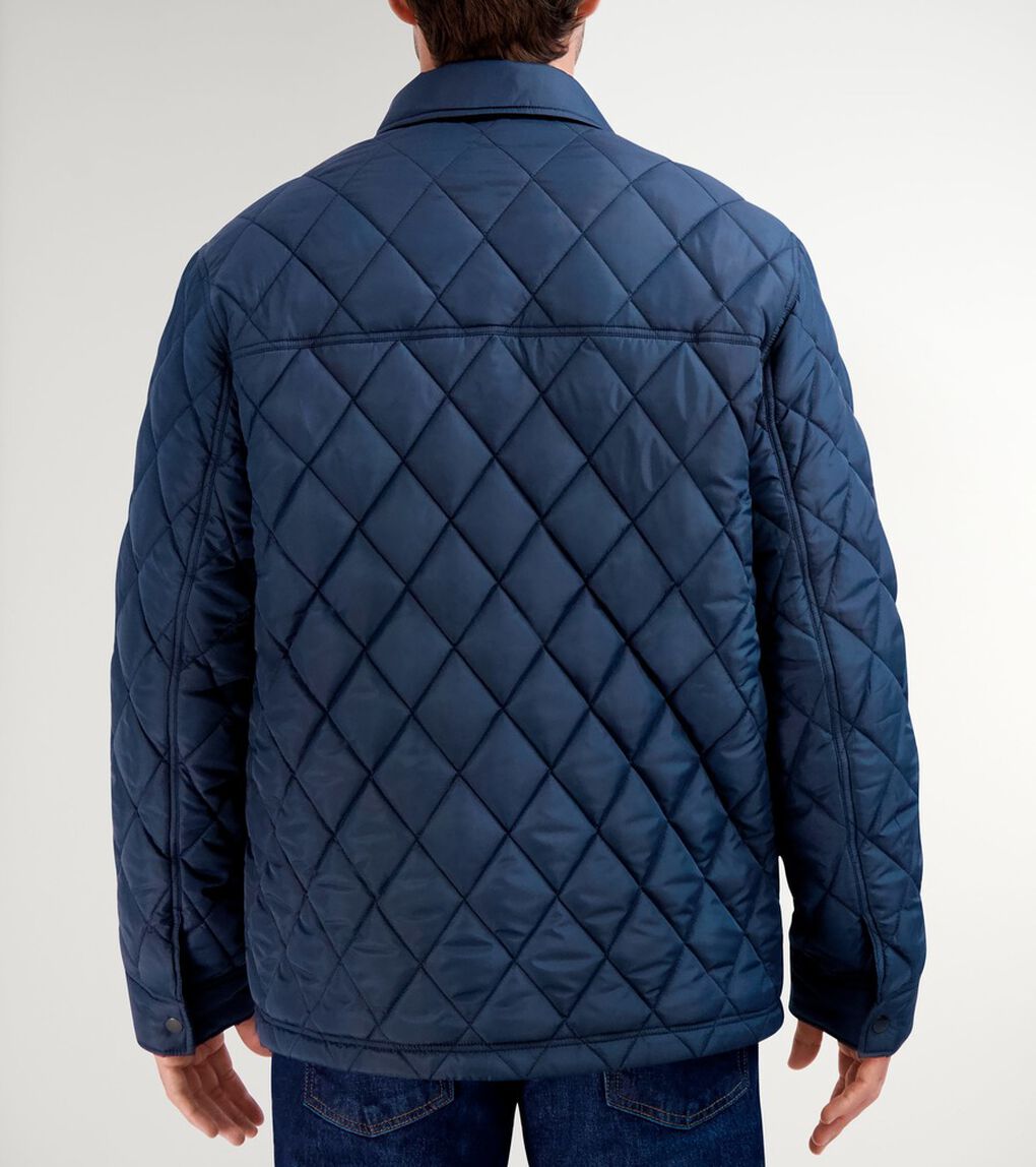 ダイヤモンドキルテッドジャケット mens.