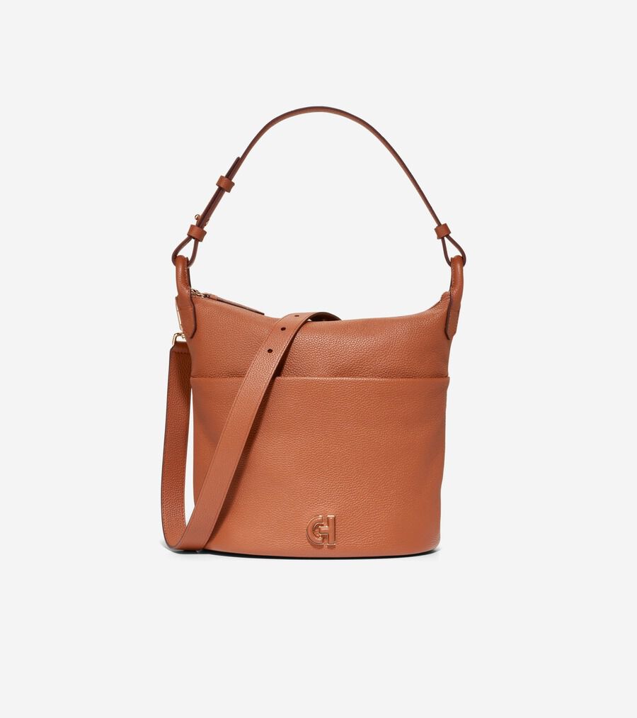 エッセンシャル ソフト バケット バッグ womens. 38000 | COLE_HAAN