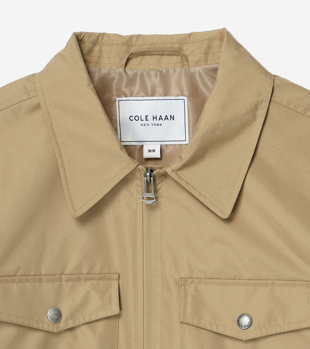 コットン トラッカー ジャケット mens.