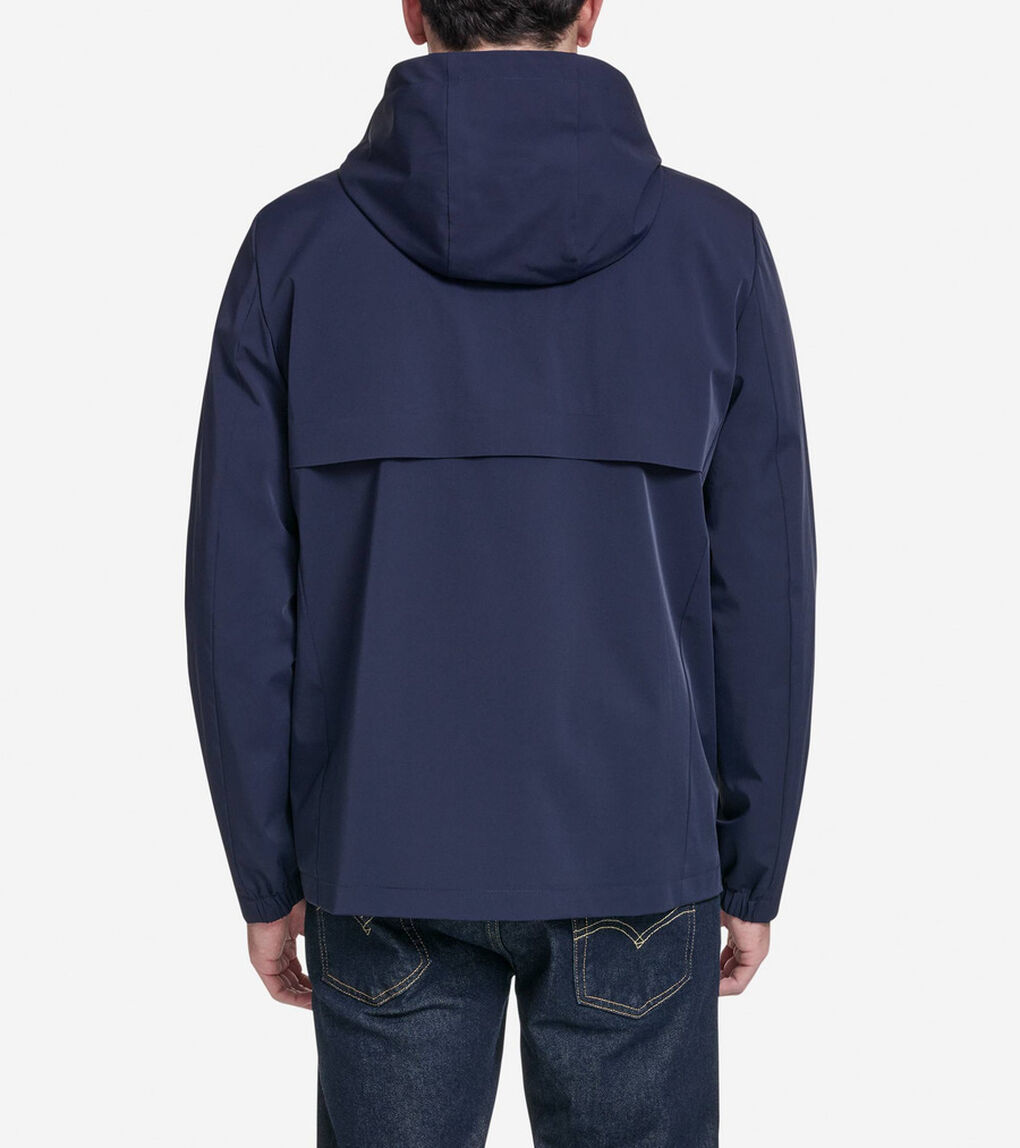 レインパーカー ウィズ フード mens.