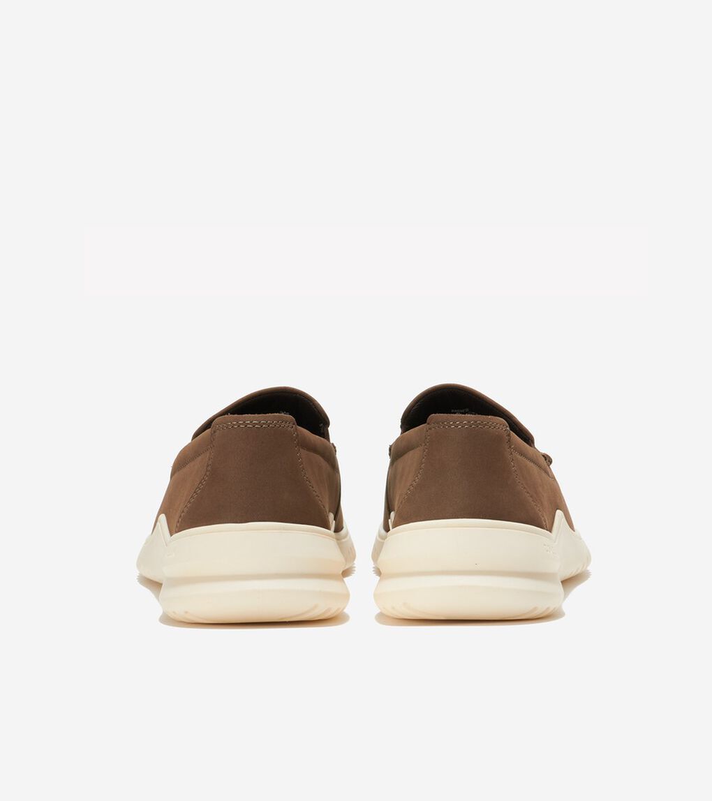 グランドプラス ダブルゴアローファー mens.