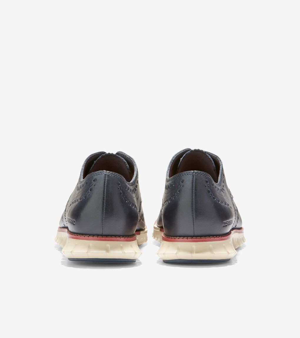 ゼログランド ウィングチップ オックスフォード mens.