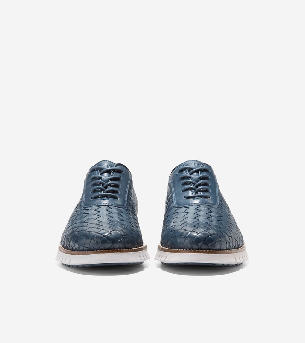 ゼログランド リマスタード ウーヴン オックスフォード mens