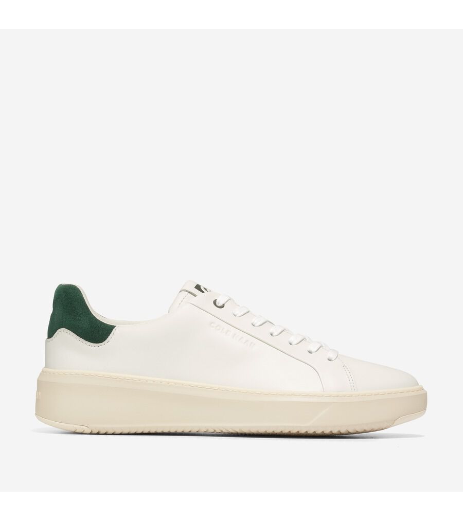 COLE HAAN Men's グランドプロ トップスピン スニーカー 白 グランドプロ トップスピン スニーカー mens. 0.0 | COLE_HAAN