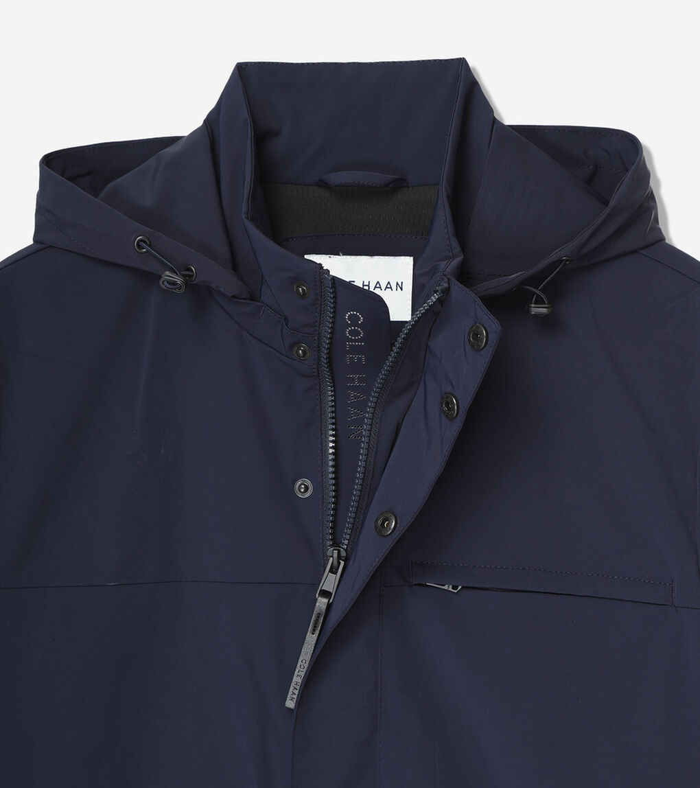 レインパーカー ウィズ フード mens.