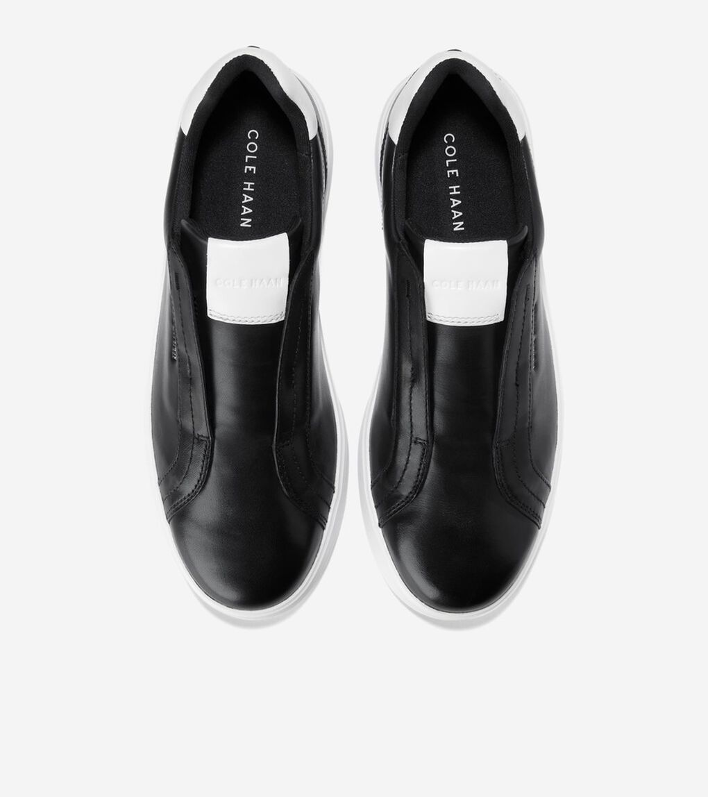 グランド クロスコート リュクス スリッポンスニーカー womens.