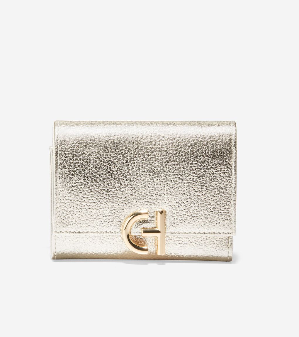 インウッド トライフォルド ウォレット womens.