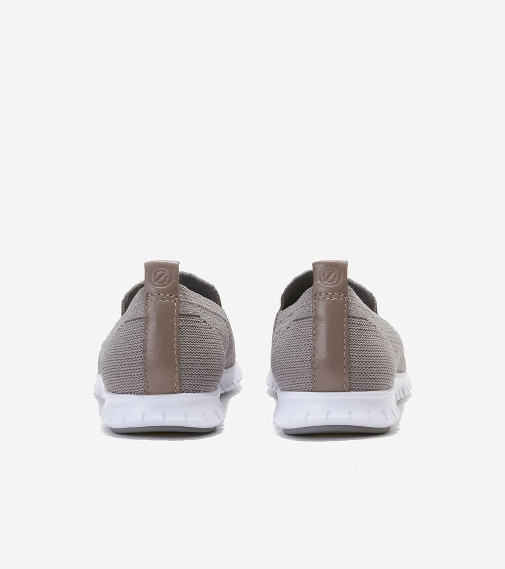 ゼログランド スティッチライト スリッポン ローファー womens.