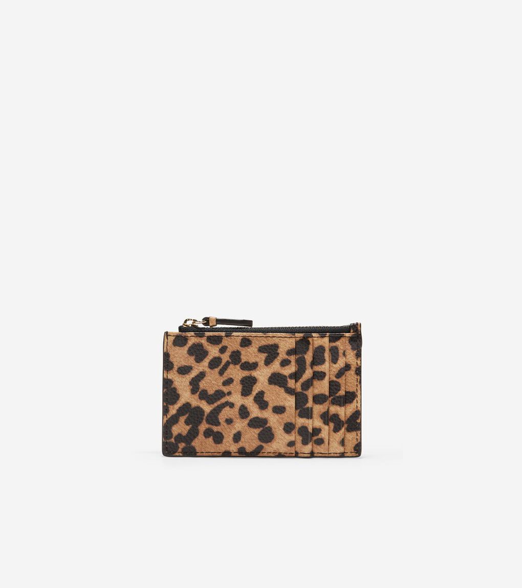 カード ケース ジップ付き womens.
