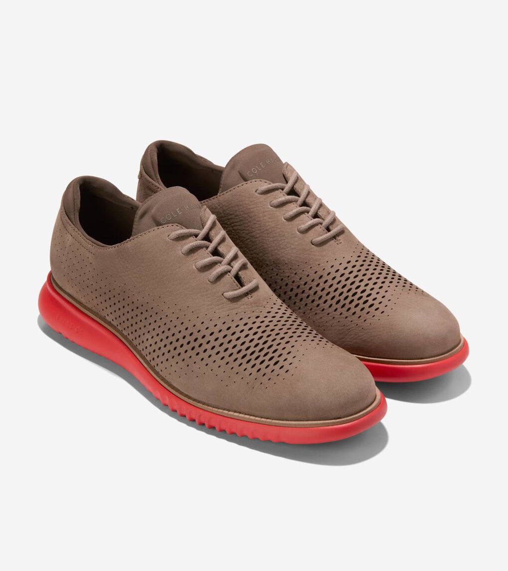 2.ゼログランド レーザー ウィング オックスフォード ラインド mens.