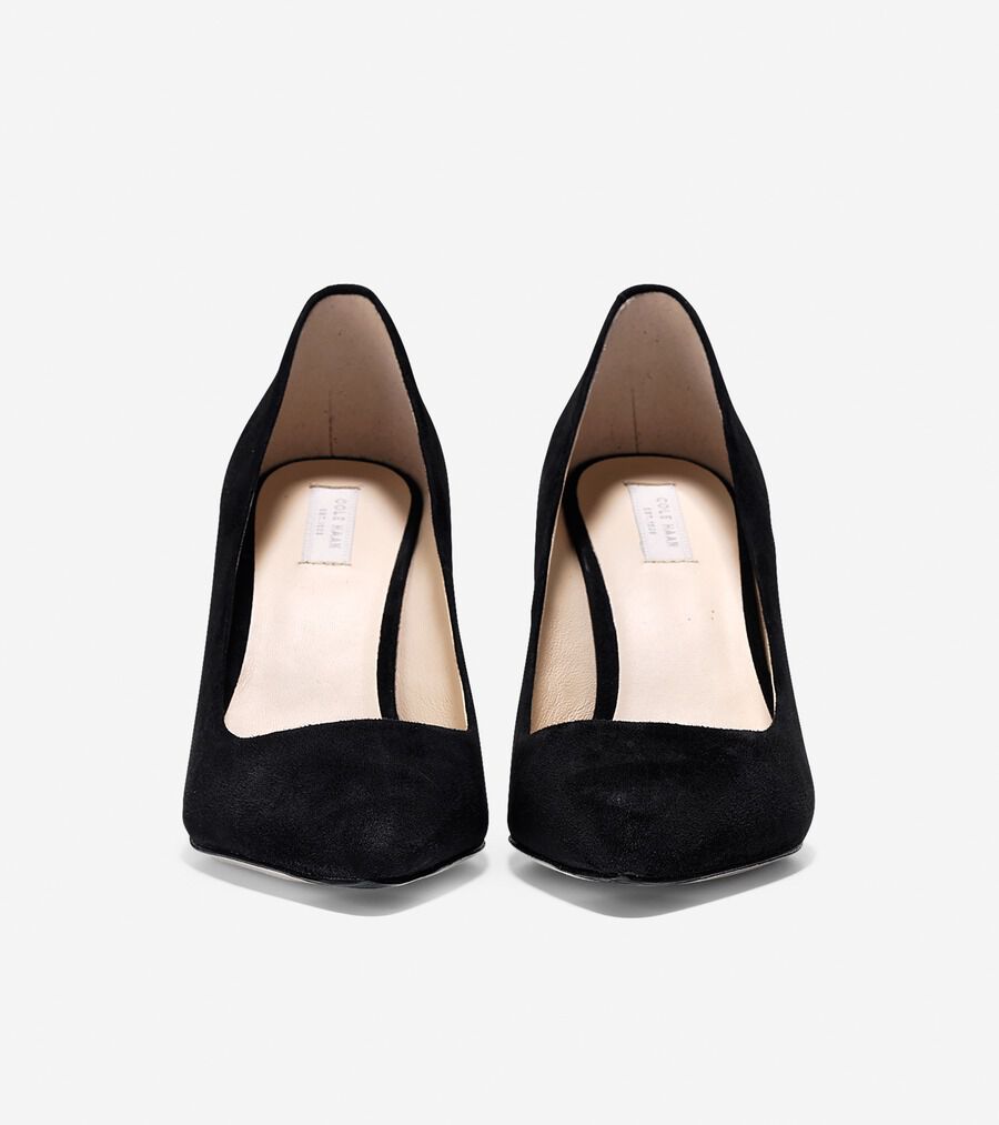 【新品】COLE HAAN スエード ウェッジパンプス ヴェスタ パンプ 85MM womens. 0.0 | COLE_HAAN