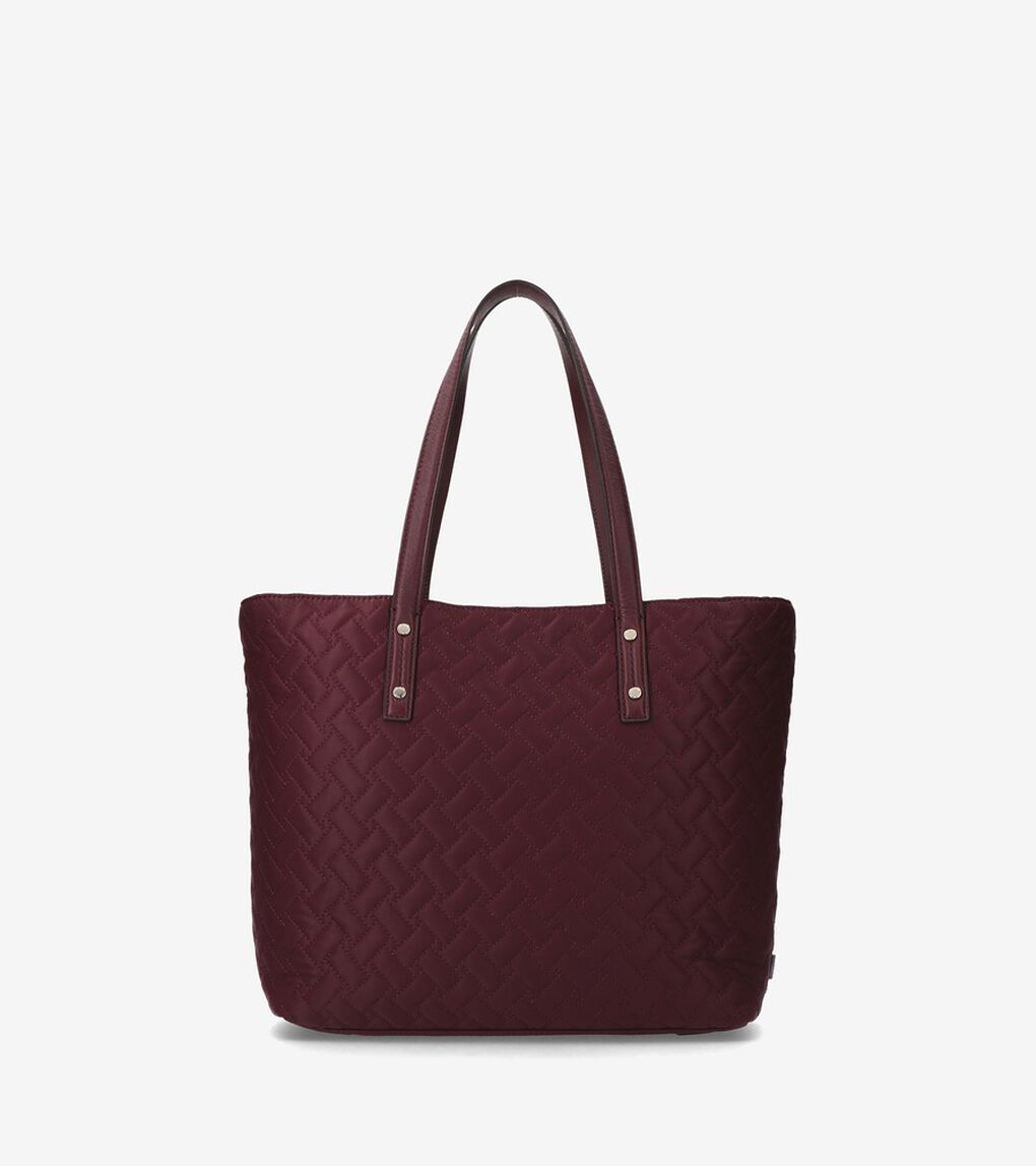 キルテッド ナイロン トート womens.