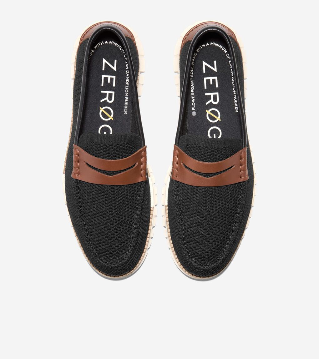 ゼログランド リマスタード スティッチライト ローファー mens