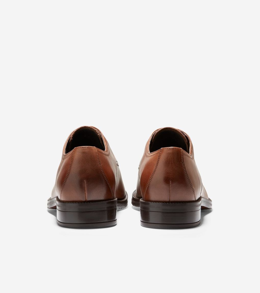 モダンエッセンシャル キャップトゥ オックスフォード mens.