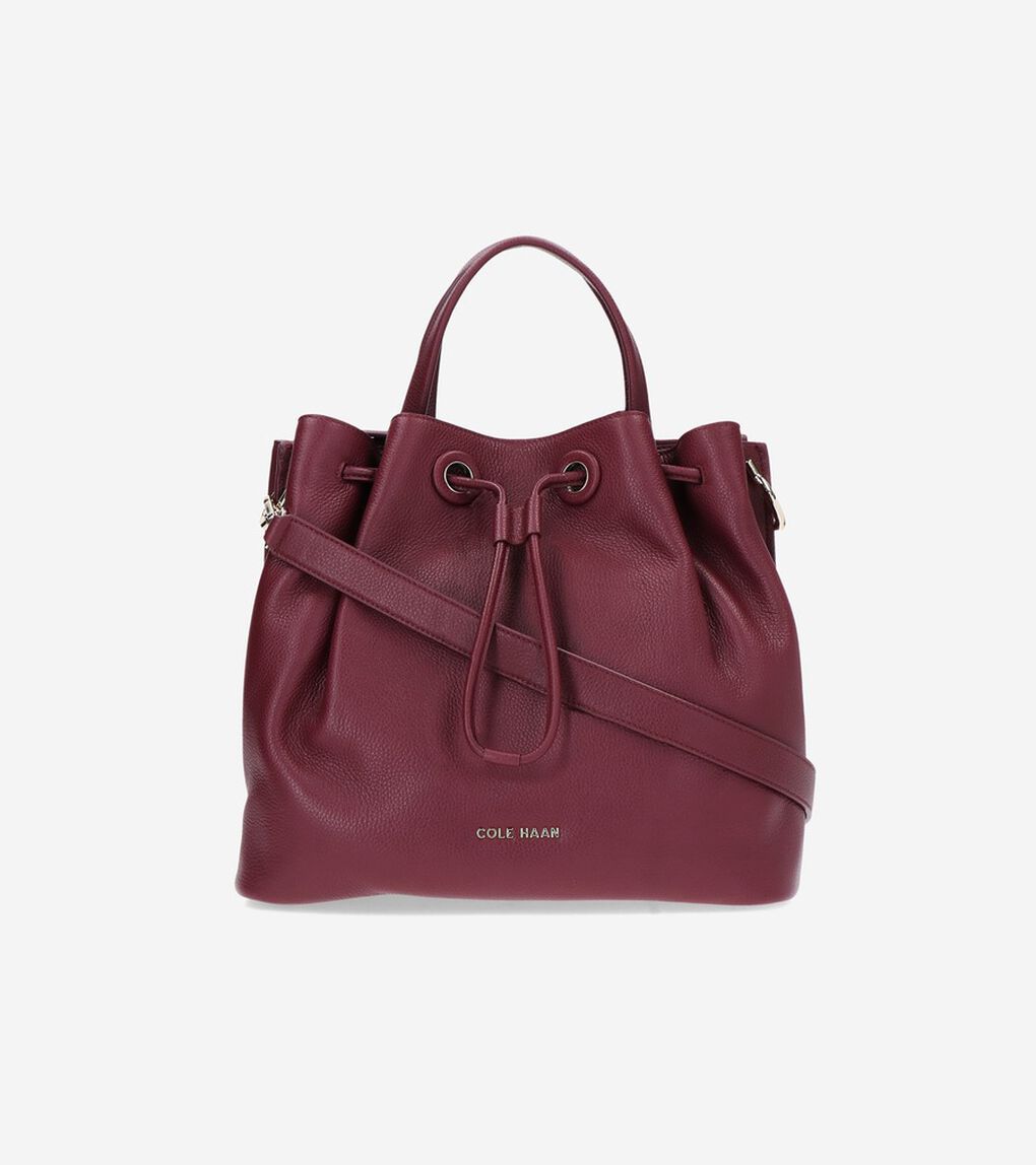 レザー バケット バッグ womens.