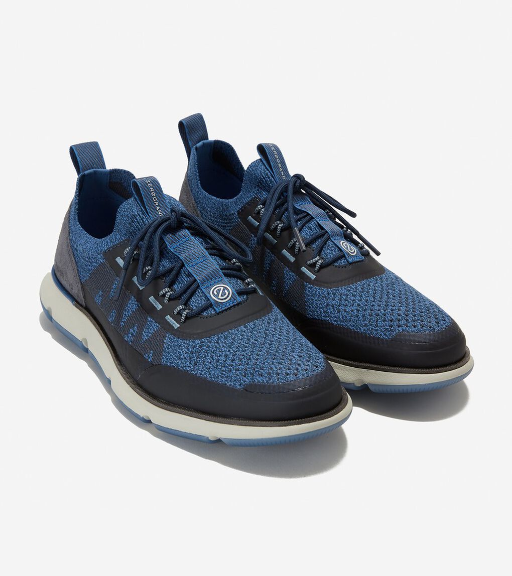 4.ゼログランド スティッチライトスニーカーウォーターレジスタント mens.
