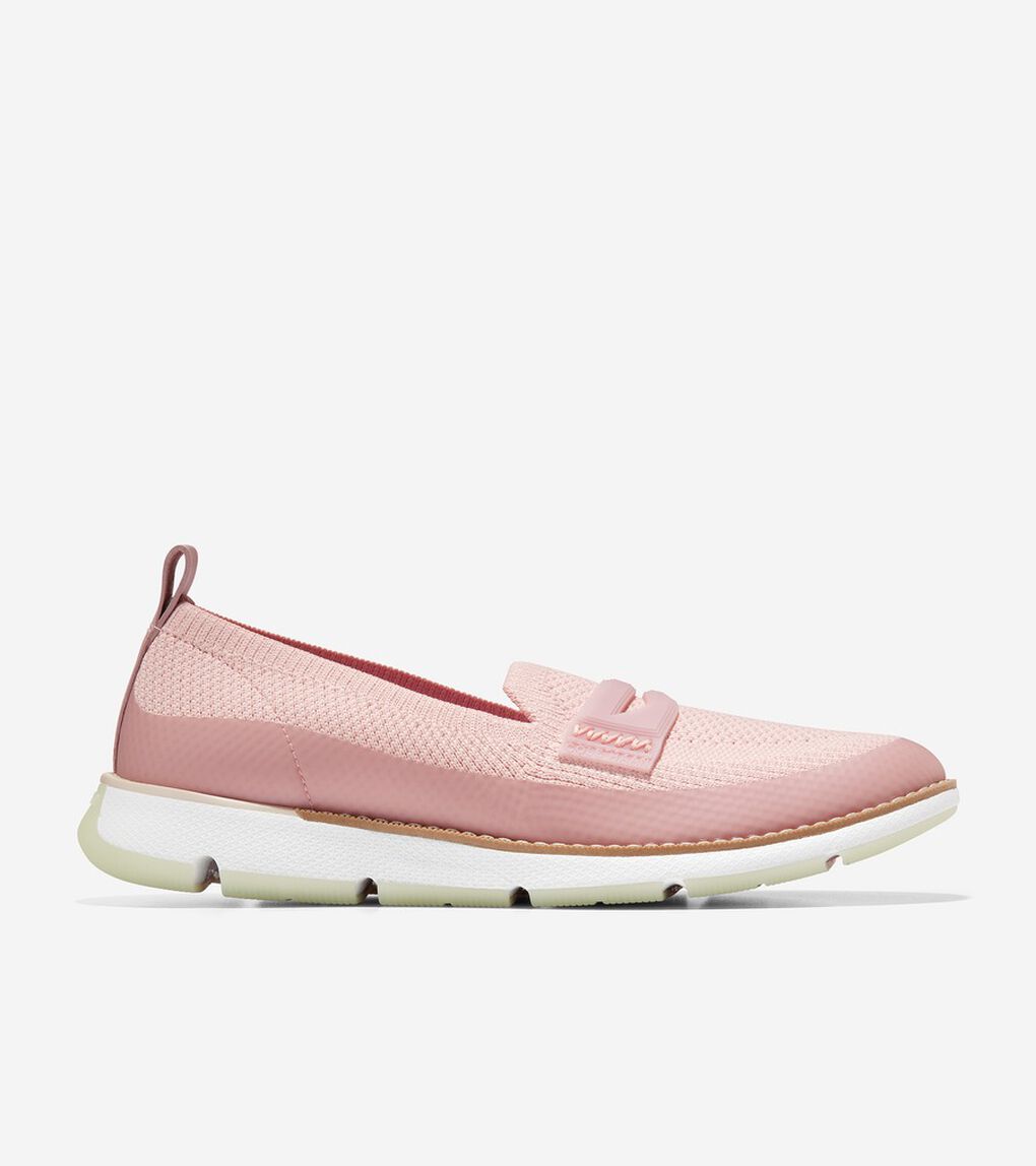 4. ゼログランド スティッチライト ローファー womens.