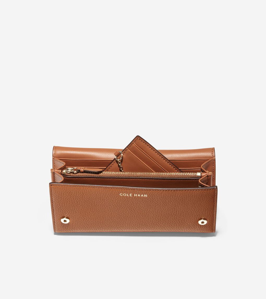 フラップ コンチネンタル ウォレット womens.